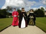 Simon Renard, Queen Mary (Amy Hayes) and Alice, her lady-in-waiting (Hannah Croft)